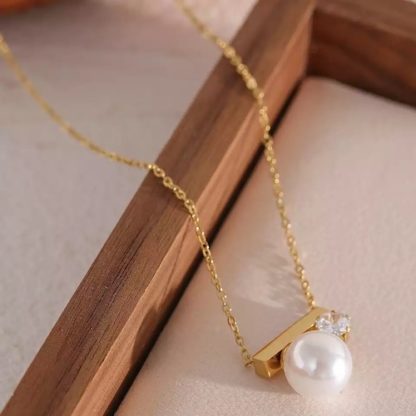 collier de createur perle