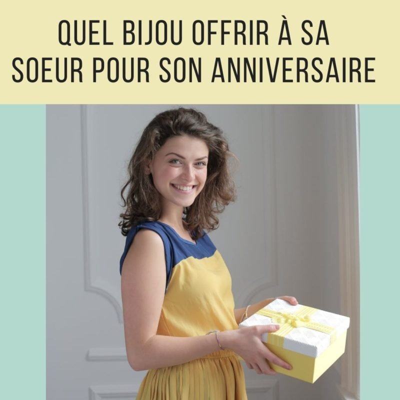 Cadeau anniversaire sœur Atelier bijoux fantaisie