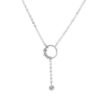 Collier petit cercle argent cadeau