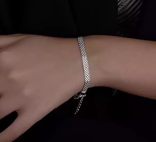 bracelet argent femmes tendance