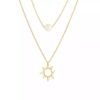Collier multirangs soleil