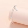 bracelet feuille argent 925