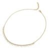 collier pampilles dore