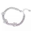 Bracelet grosse maille coeur – Image 2