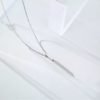 Collier barre argent – Image 3