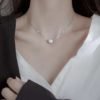 collier perle argent