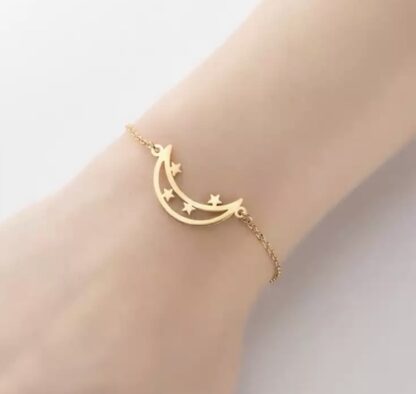 bracelet etoiles lune