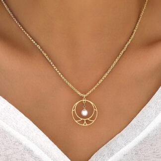 Collier rond perle