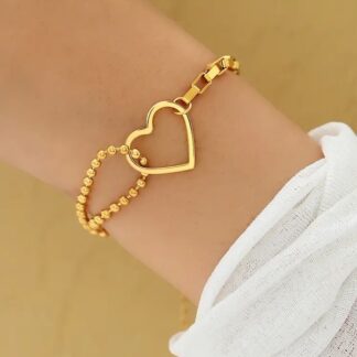 bracelet coeur tendance