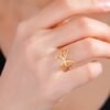 bague papillon