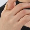 bague serpent femme