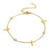 bracelet avec petites croix