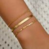bracelet trois rangs