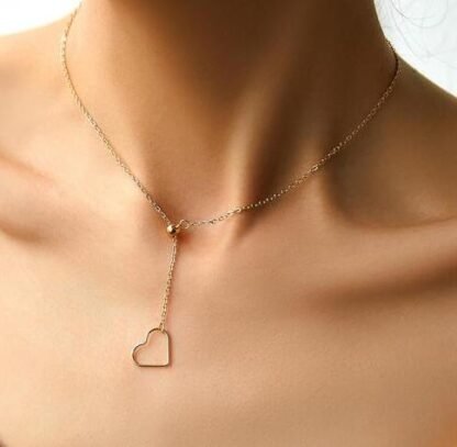 collier coeur pas cher