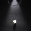 collier double rang medaille