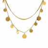 Collier double rang acier inoxydable