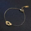 Bracelet menotte acier inoxydable – Image 2